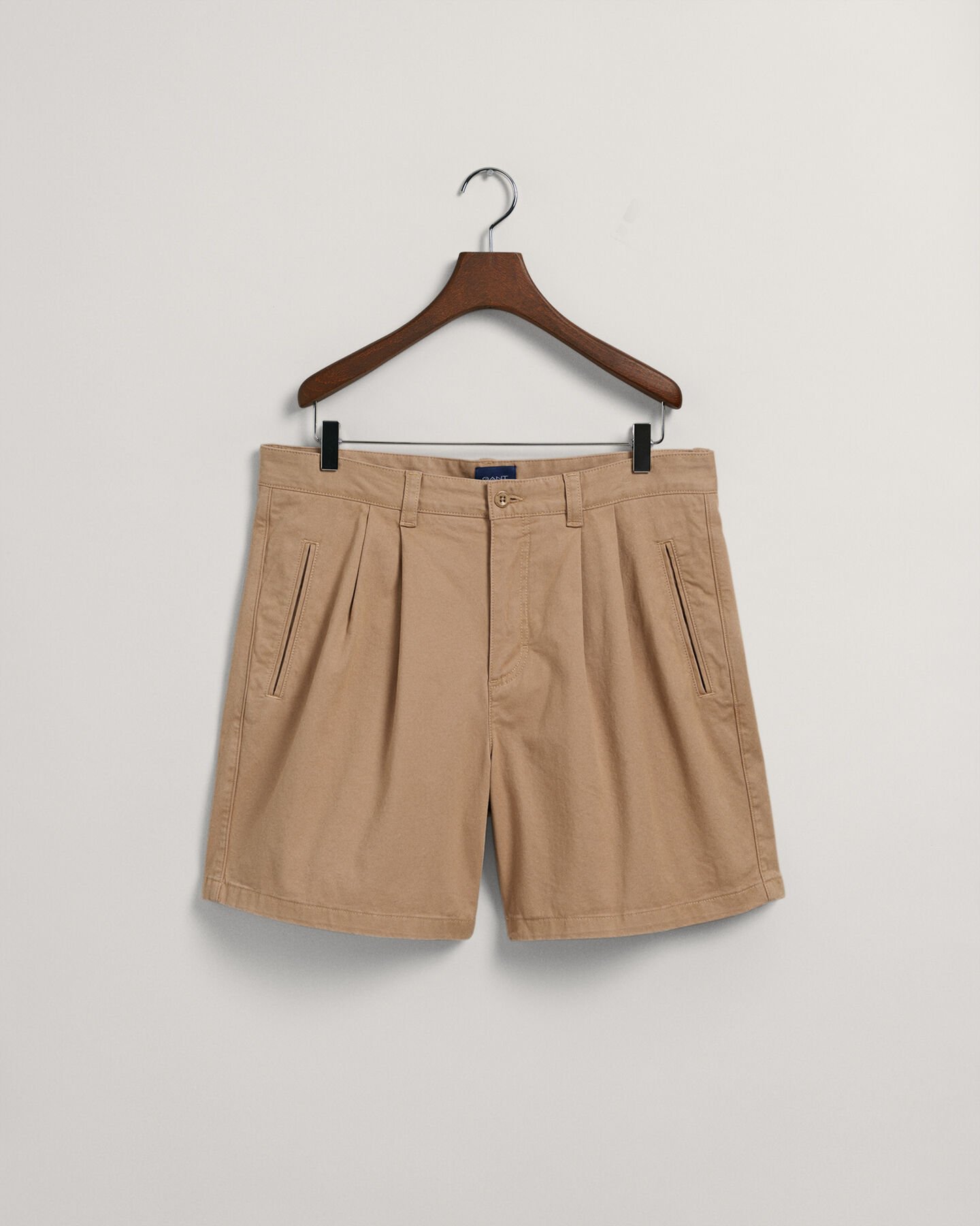 Relaxed Fit Pleated Shorts