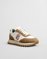 Caffay Nylon Suede Sneakers