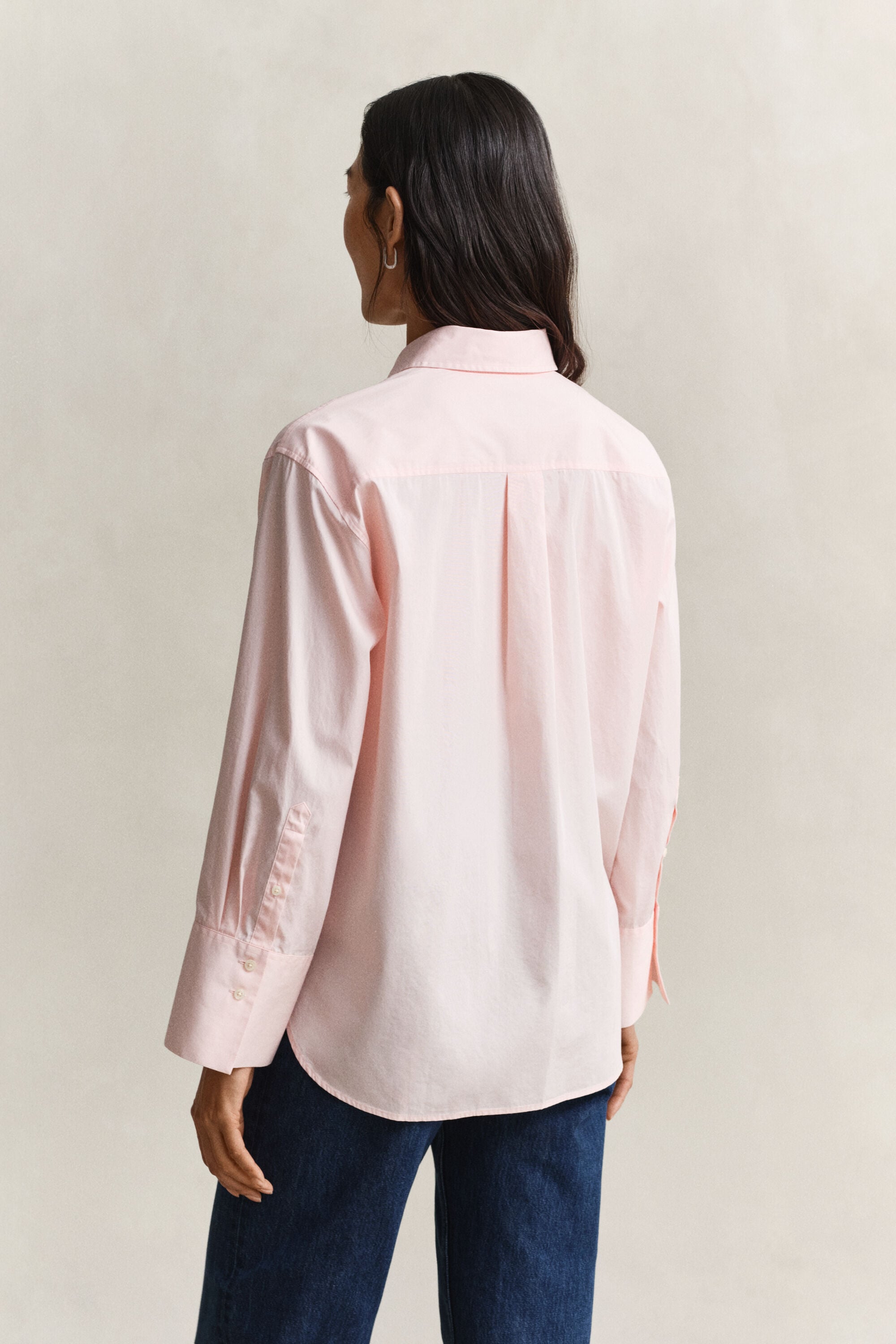 Wide Sleeve Classic Poplin Shirt