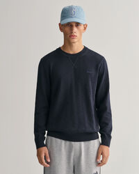 Cotton Flamme Crew Neck Sweater