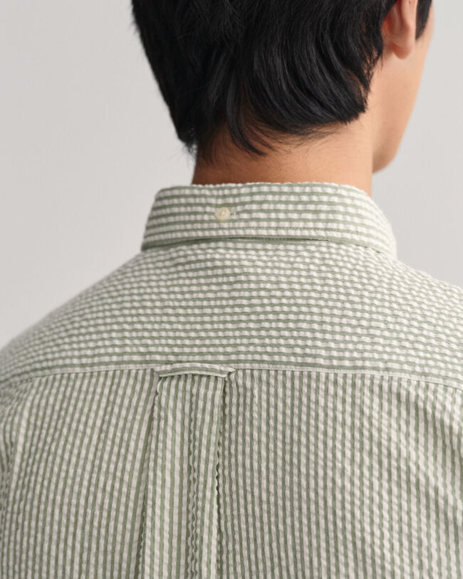 Regular Fit Seersucker Shirt