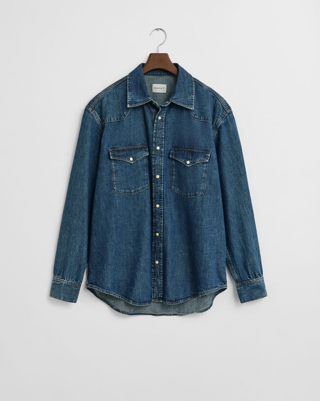 Relaxed Fit Denim Rodeo Shirt