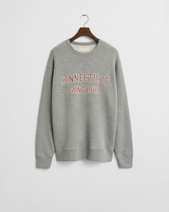 Collegiate Graphic Crew Neck Sweatshirt