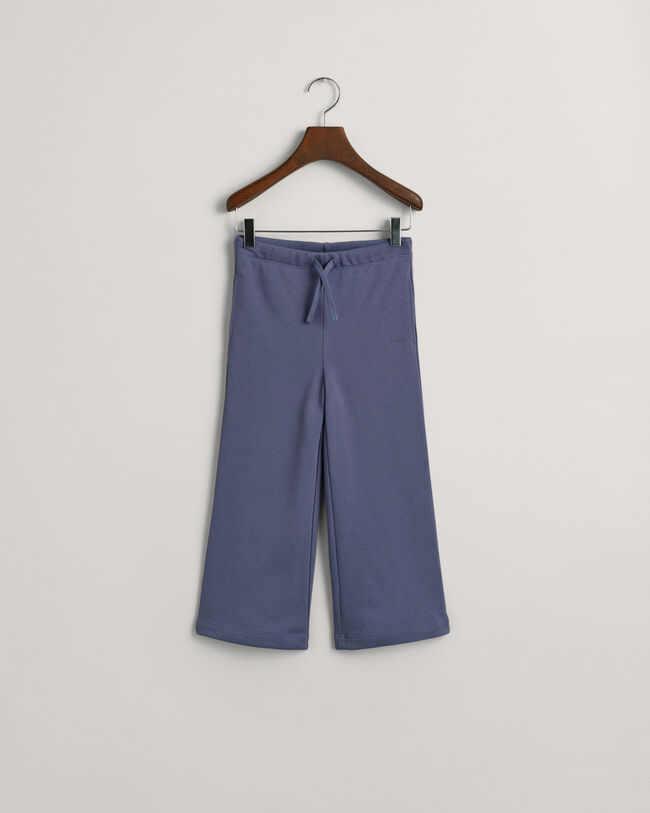 Girls Wide Leg Jersey Pants