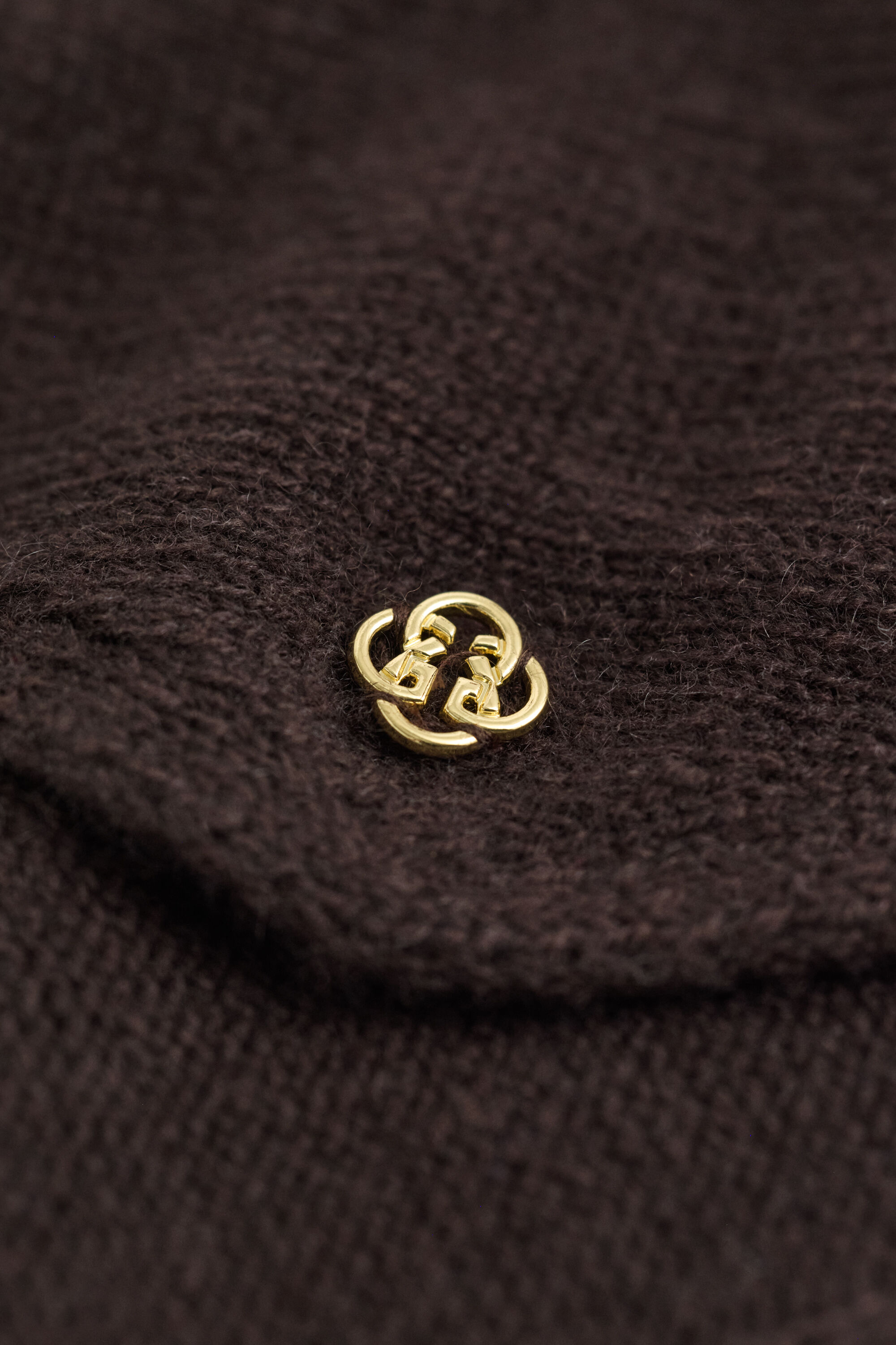 Wool Cashmere Triangle Scarf