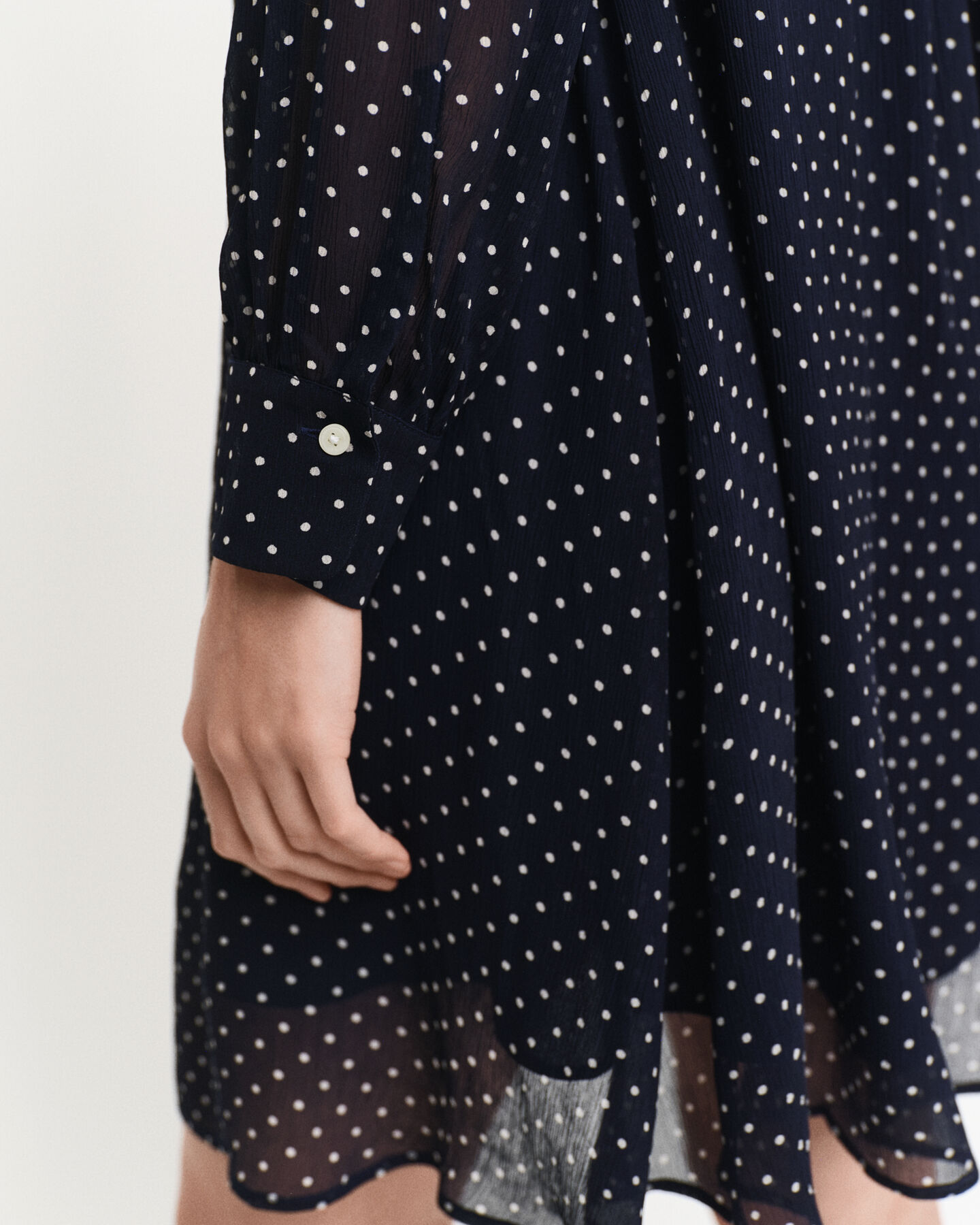 Dot Print Bow Dress