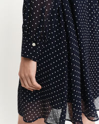 Dot Print Bow Dress