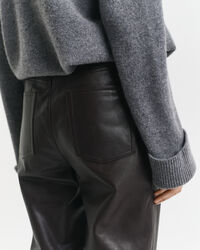 5-Pocket Leather Pants