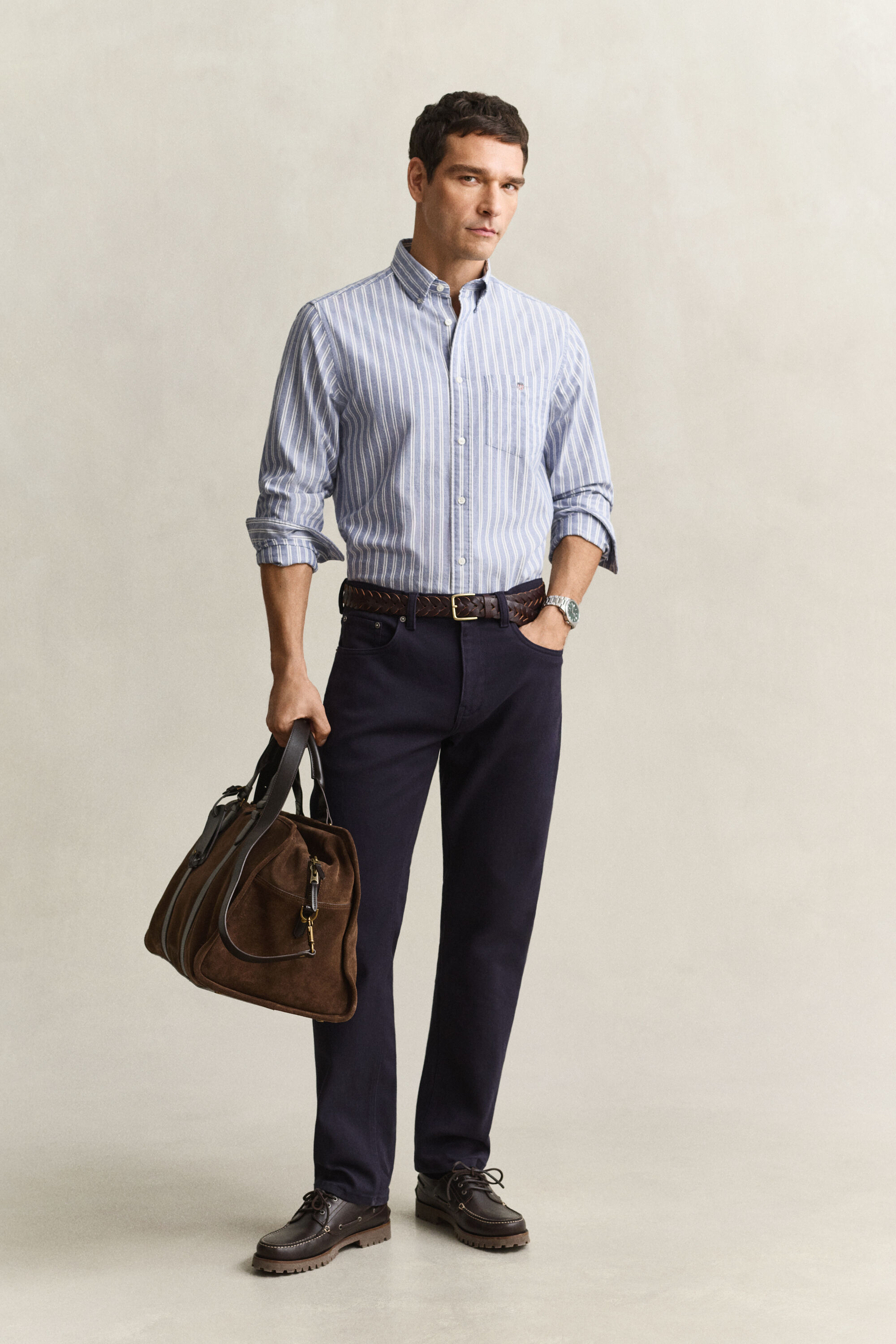 Striped Classic Oxford Shirt