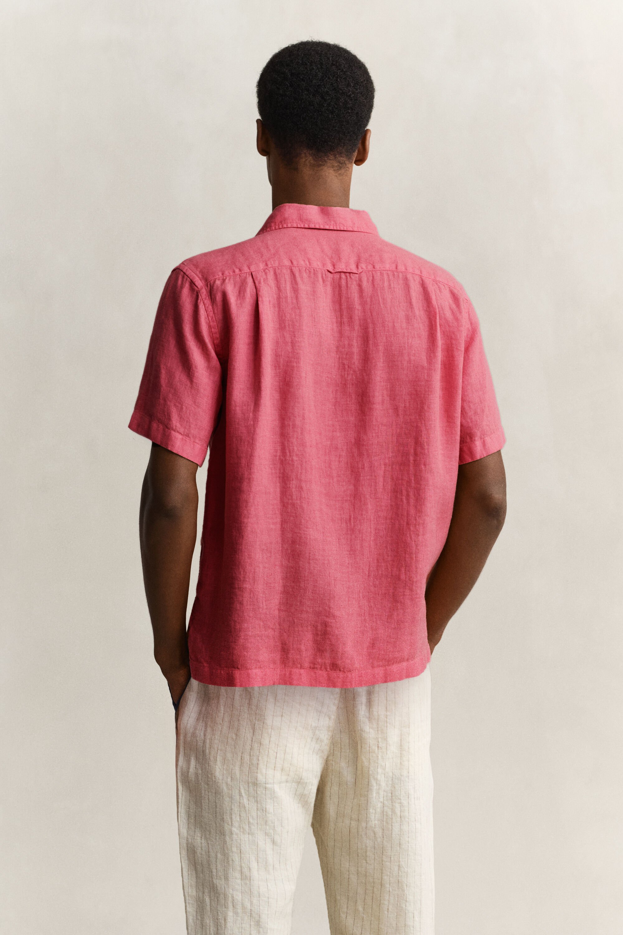 Short Sleeve Linen Shirt
