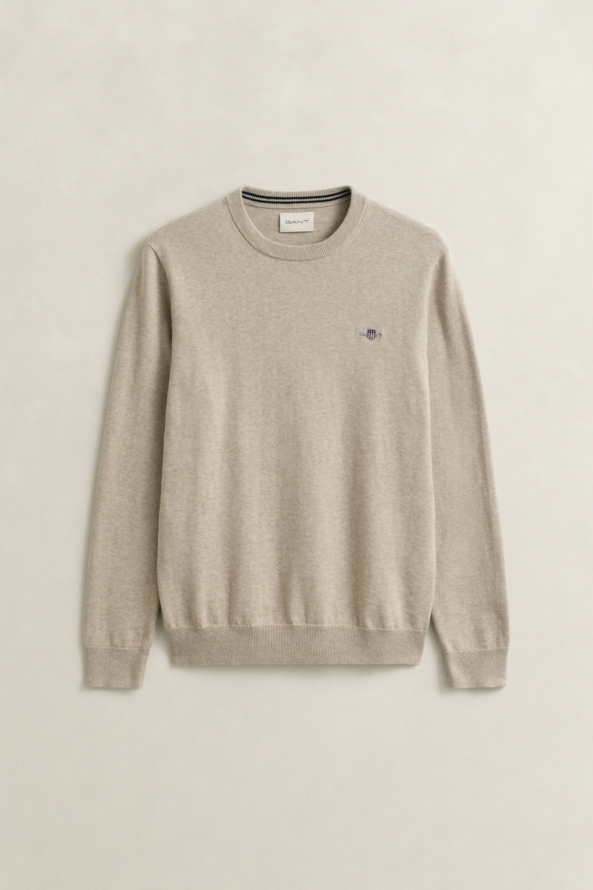 Cotton Crew Neck Sweater