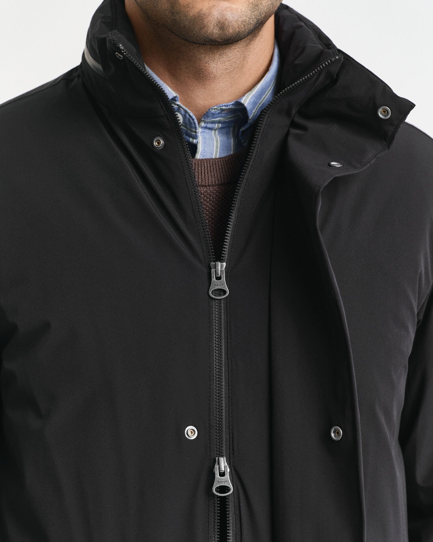 Double Mid Length Jacket