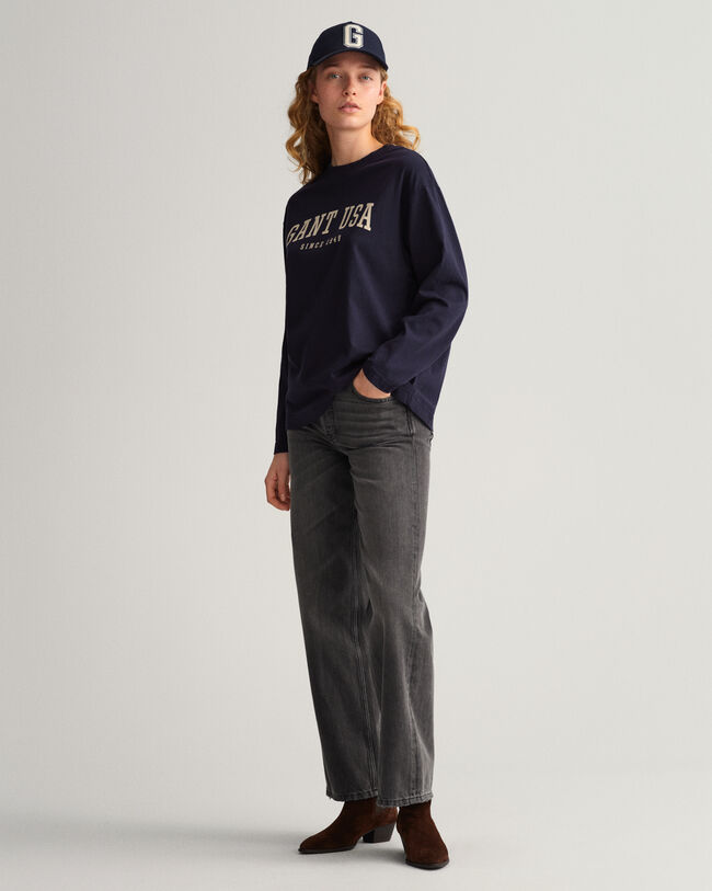 USA Graphic Long-Sleeve T-Shirt