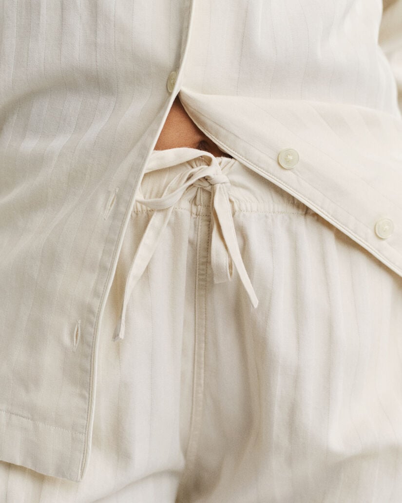 Satin Stripe Pajama Set Gift Box