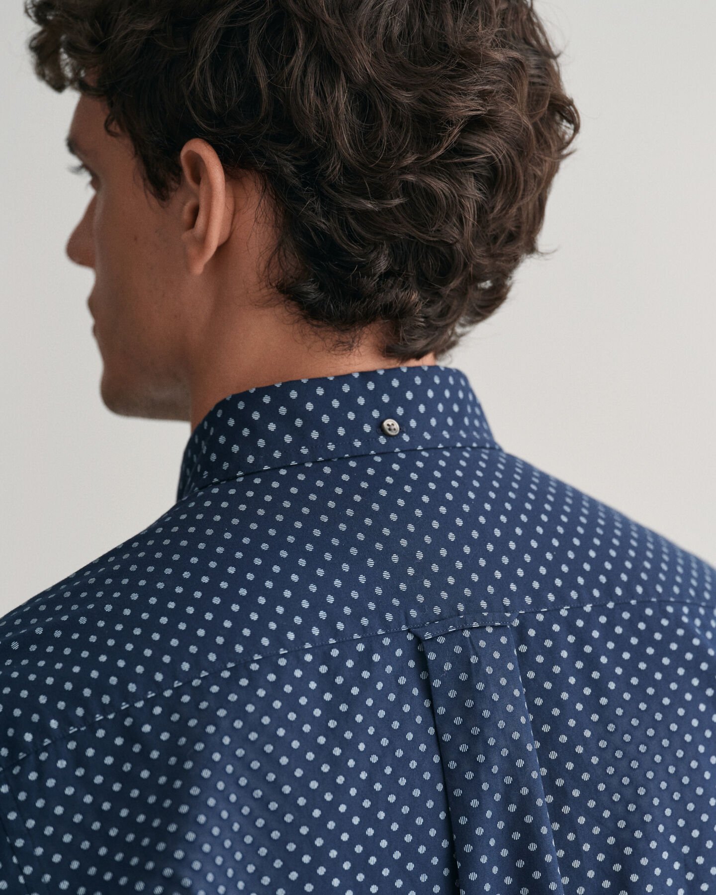 Regular Fit Micro Print Shirt