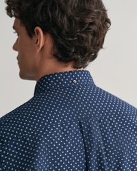 Regular Fit Micro Print Shirt