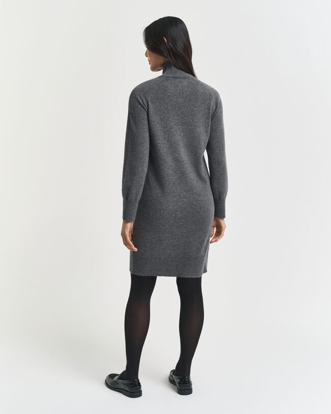 Knitted Superfine Lambswool Dress
