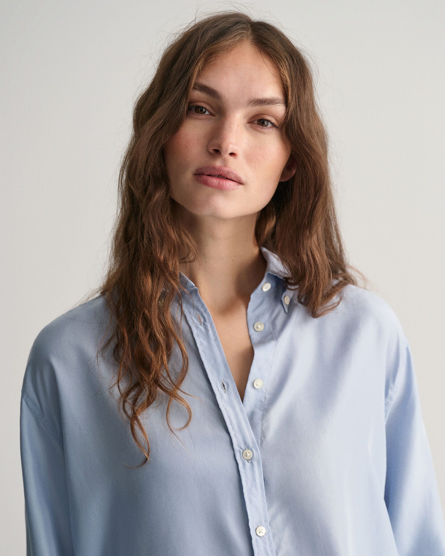Relaxed Fit Silk Shirt