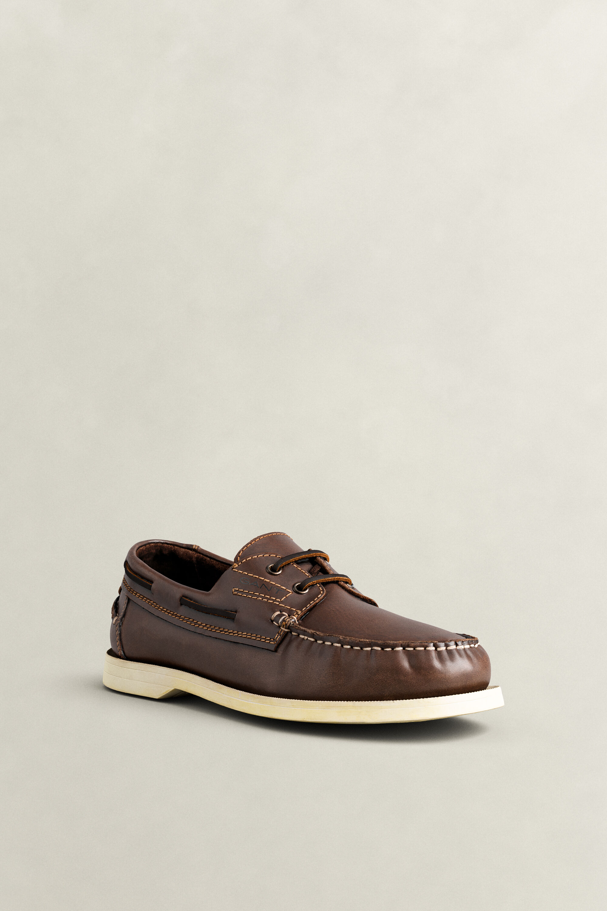 Yardport Boat Shoes — DARK BROWN