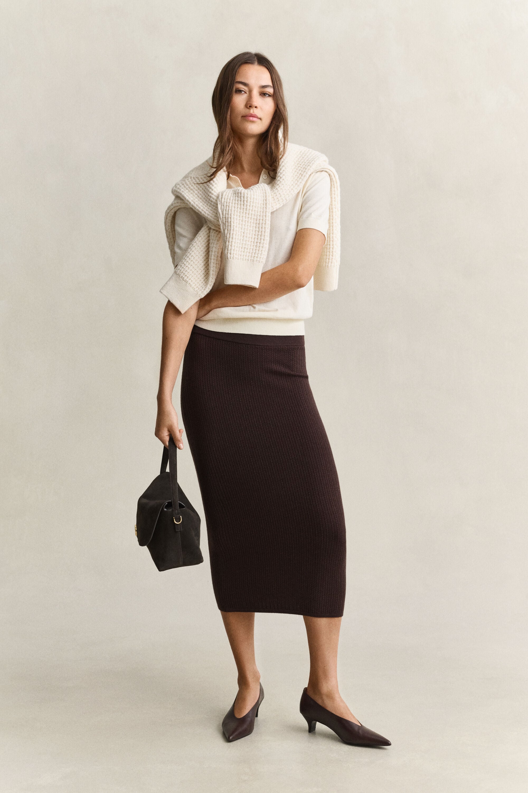 Cable Knit Skirt