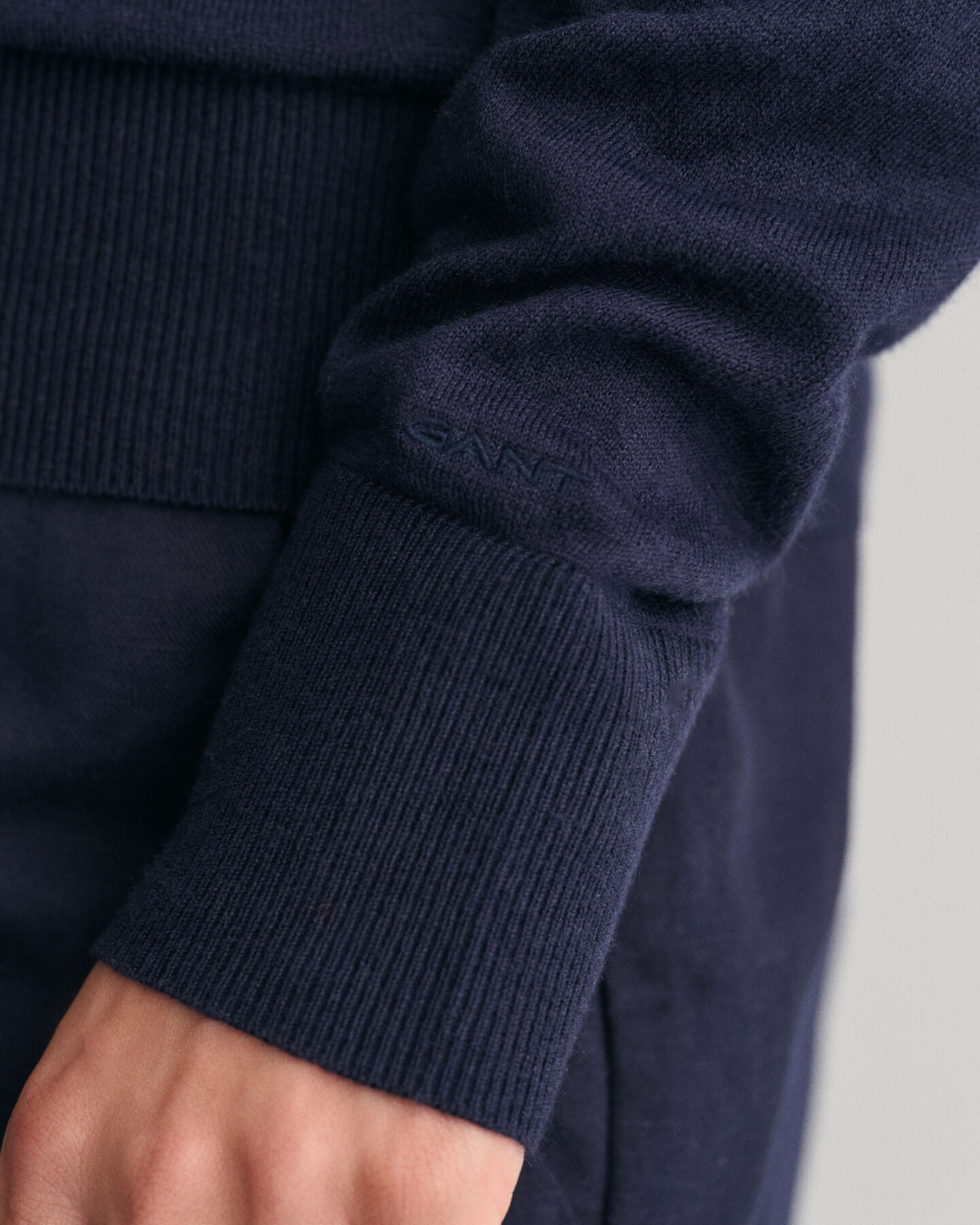 Fine Knit Crew Neck Sweater