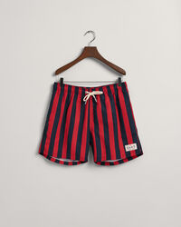 Classic Fit Block Stripe Swim Shorts