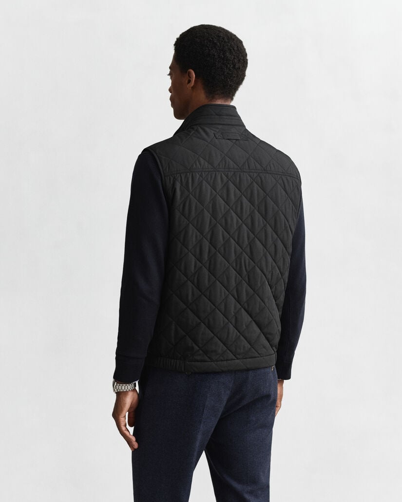 Quilted Windcheater Vest