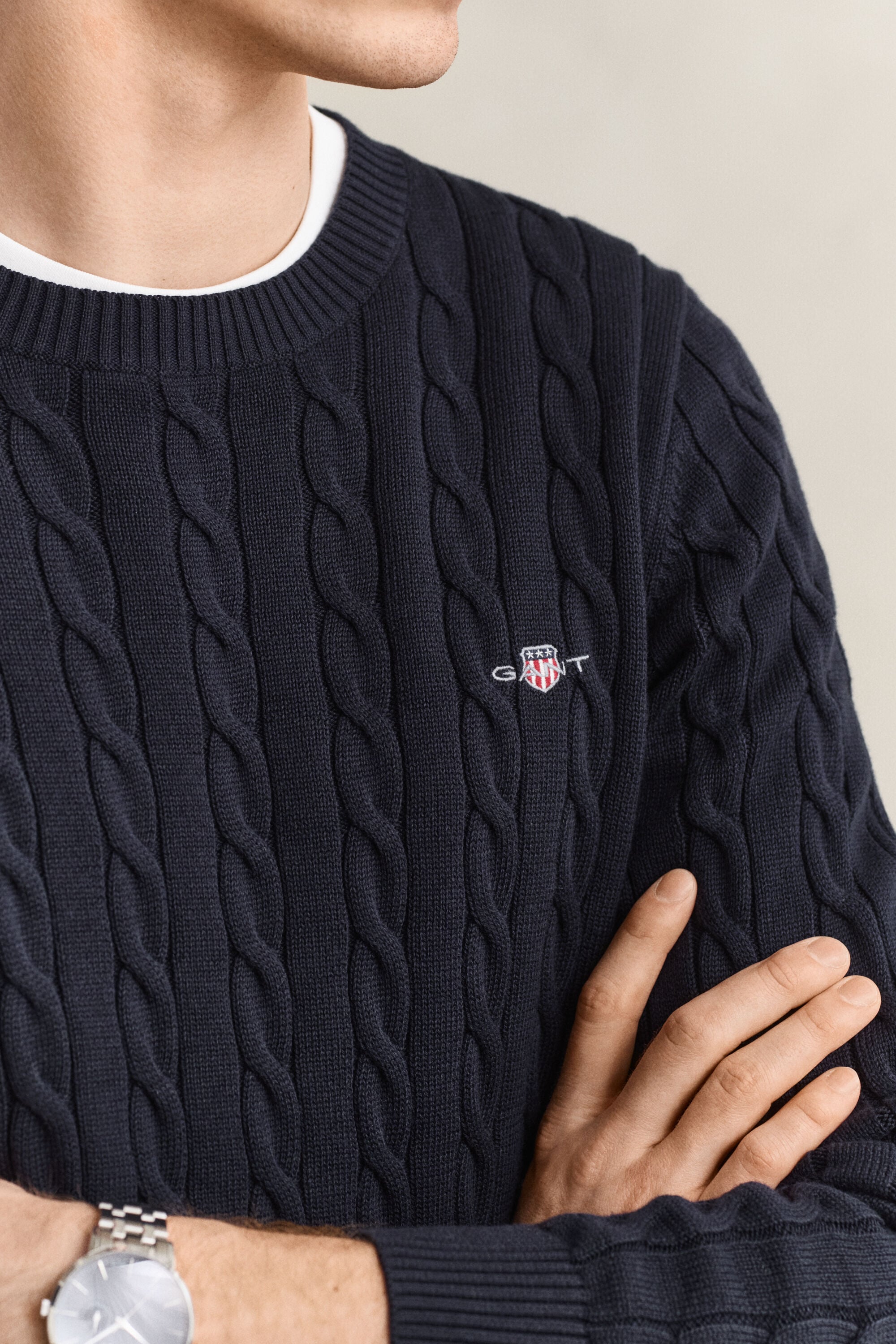 Classic Cable Knit Sweater