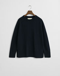 Soft Wool Cashmere Blend Crew Neck Sweater
