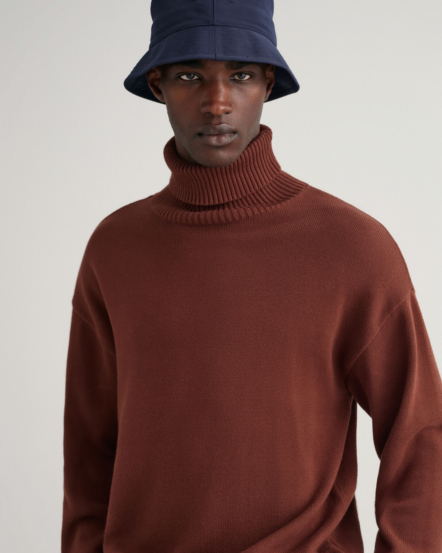 Supima Cotton Rollneck Sweater