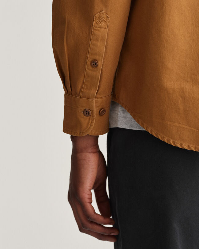 Relaxed Fit Twill Shirt