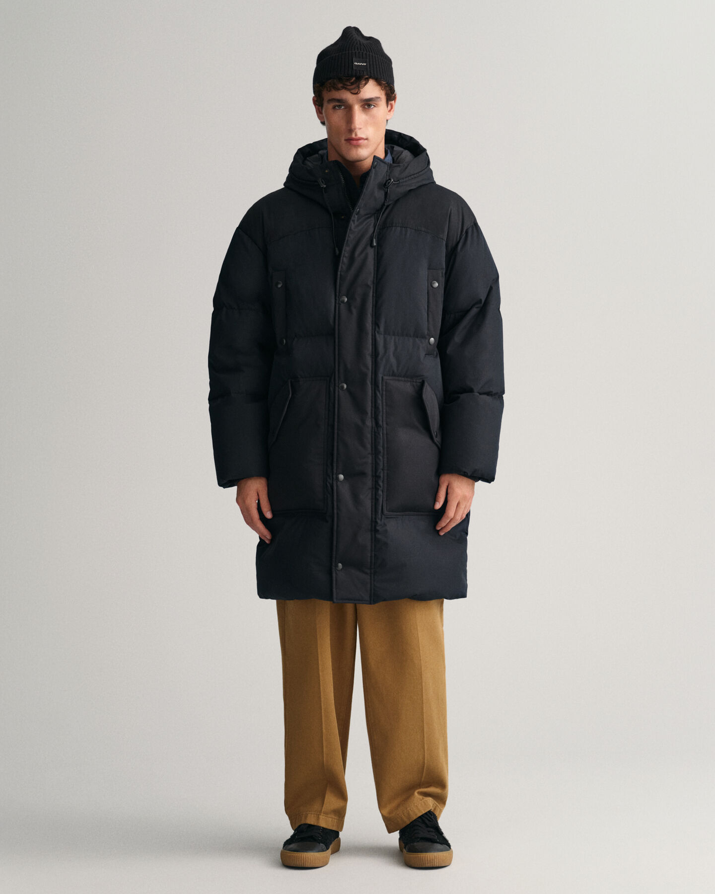 Long Down Puffer Jacket