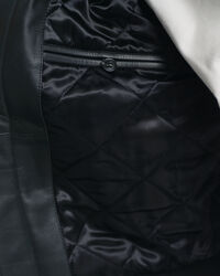 Leather Varsity Jacket