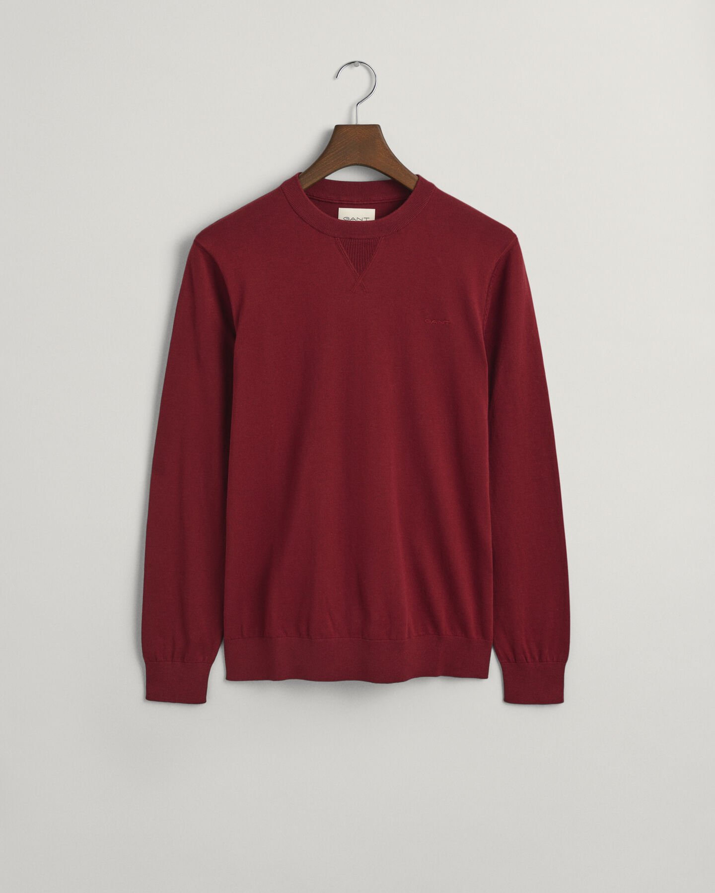 Fine Cotton Crew Neck Sweater