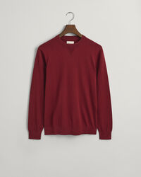 Fine Cotton Crew Neck Sweater