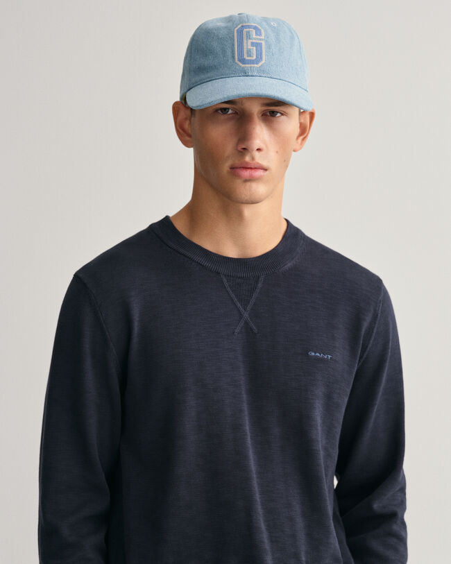 Cotton Flamme Crew Neck Sweater