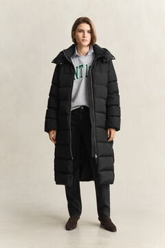 Long Down Coat — BLACK 10