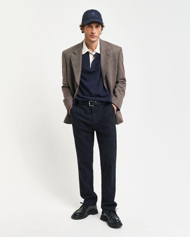 Slim Fit Two-Toned Pants
