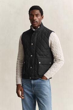 Quilted Vest — BLACK 9