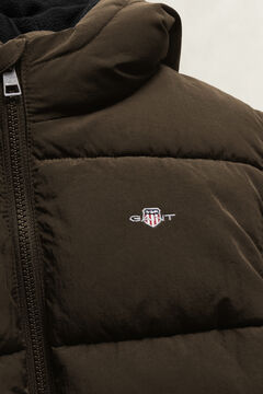 Teen Boys Baffle Jacket — SHADOW BROWN 1