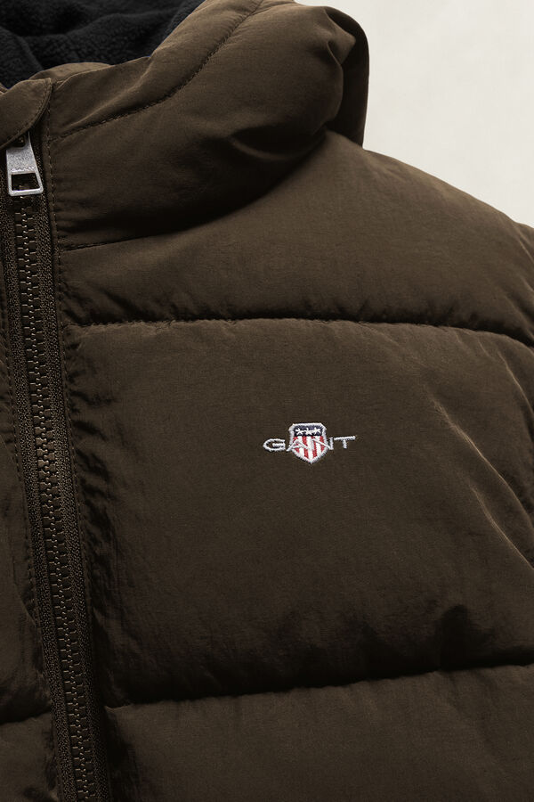 Teen Boys Baffle Jacket — SHADOW BROWN