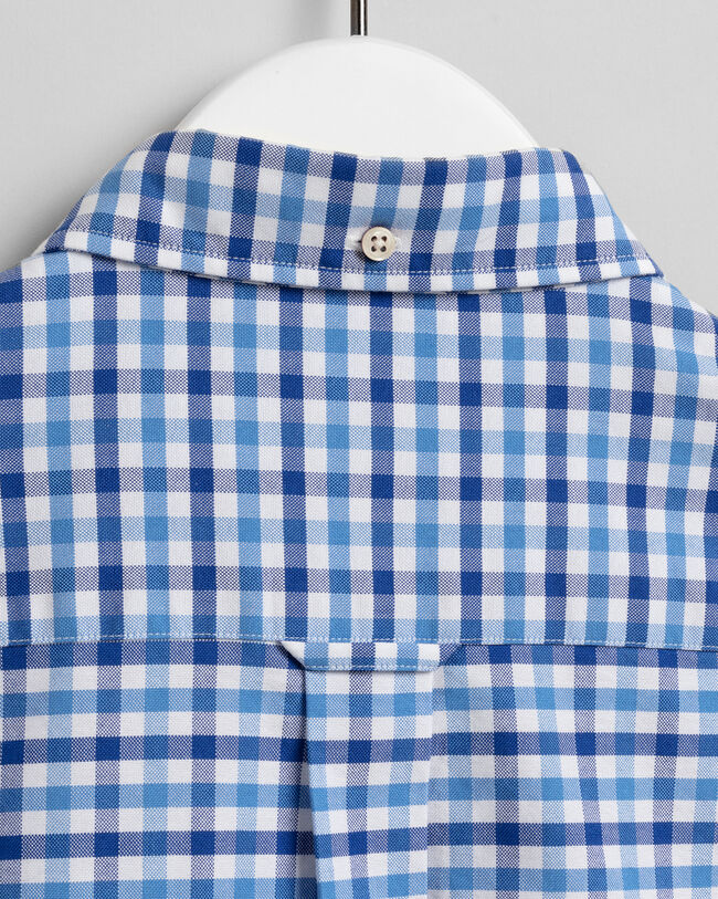 Regular Fit 2-Color Gingham Oxford Shirt