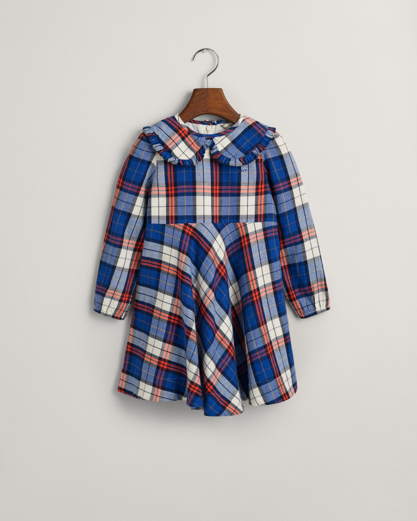 Girls Checked Flannel Dress