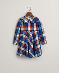 Girls Checked Flannel Dress