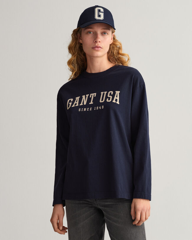 USA Graphic Long-Sleeve T-Shirt