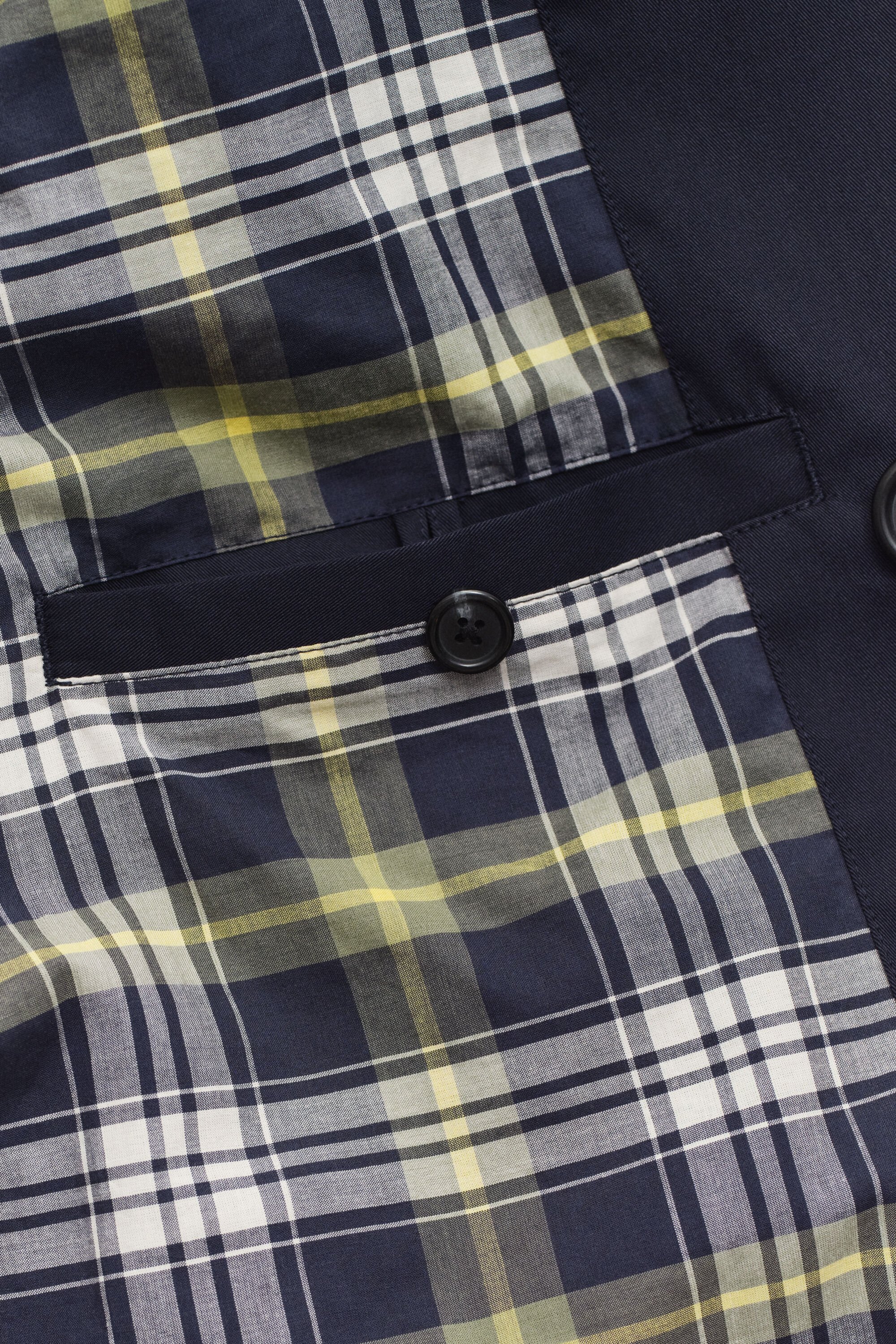 Cotton Blend Trench Coat