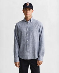 Regular Fit Cotton Linen Shirt