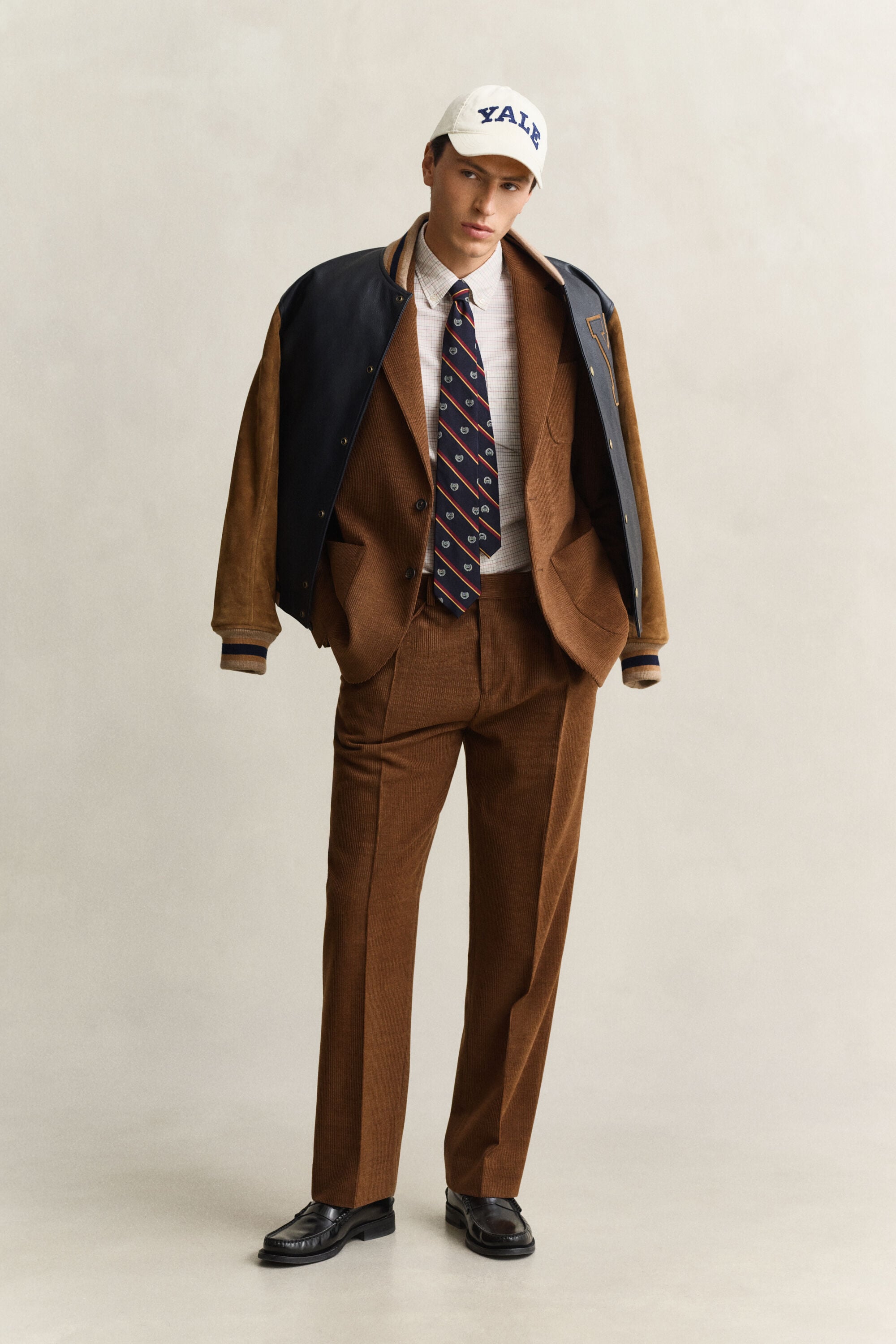 Gant x Yale Wool Corduroy Suit Pants