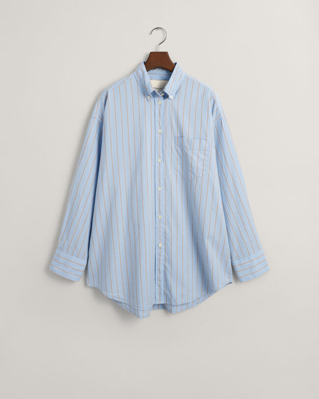 Oversized Striped Luxury Oxford Shirt