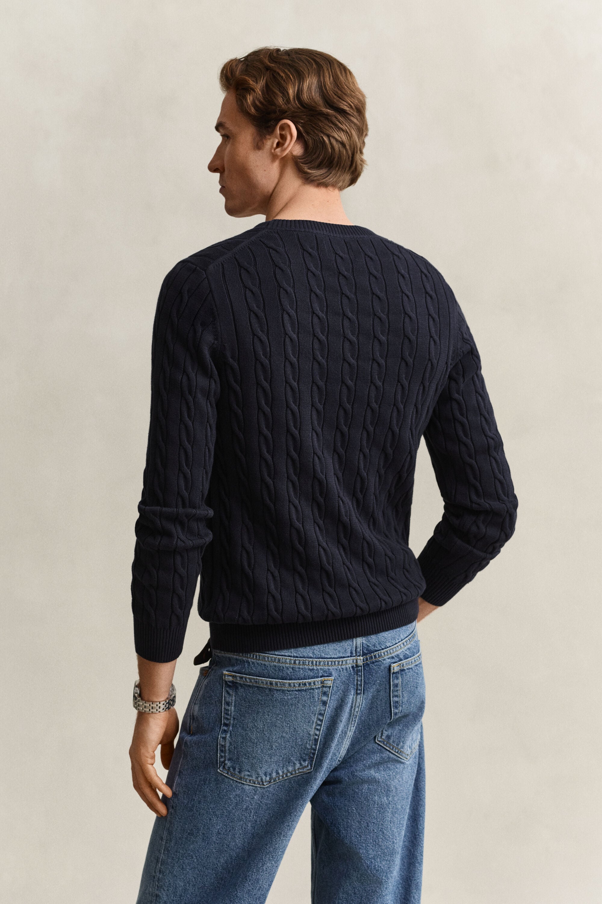 Classic Cable Knit Sweater